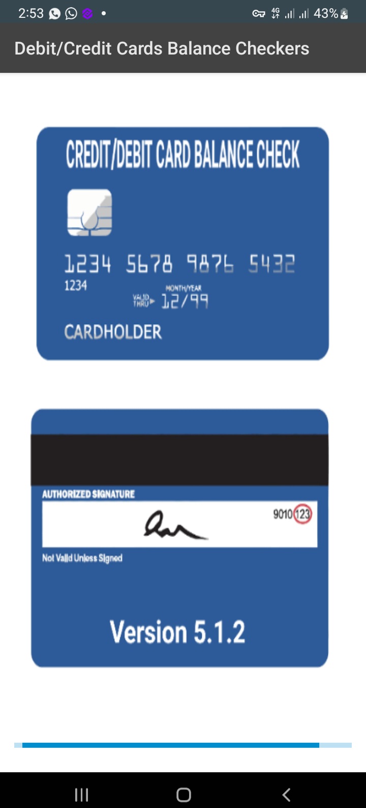  Credit Card Balance
