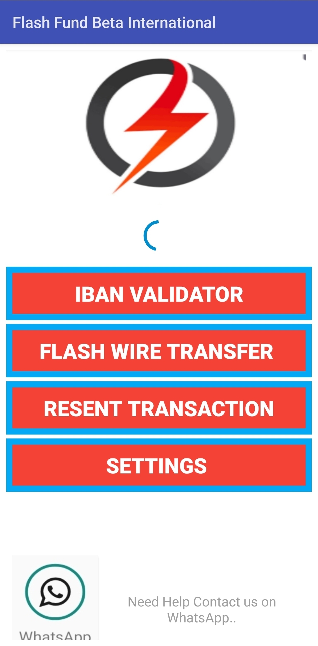 Flash fund beta international